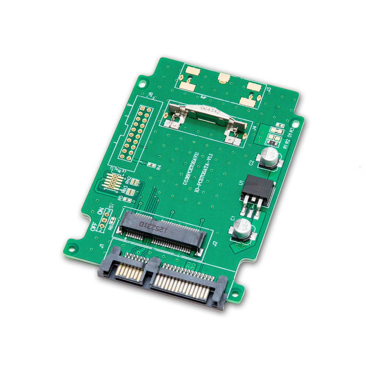 SY-ADA40050 - SYBA MINI SATA SSD 50MM TO SATA ADAPTER VIA P