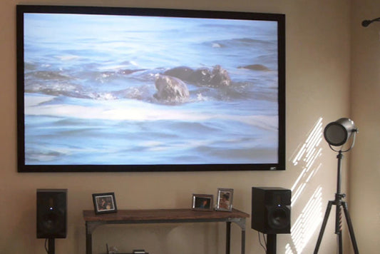 ER110DHD3 - Elite Screens 110IN DIAG SABLE FRAME 3D FIXED