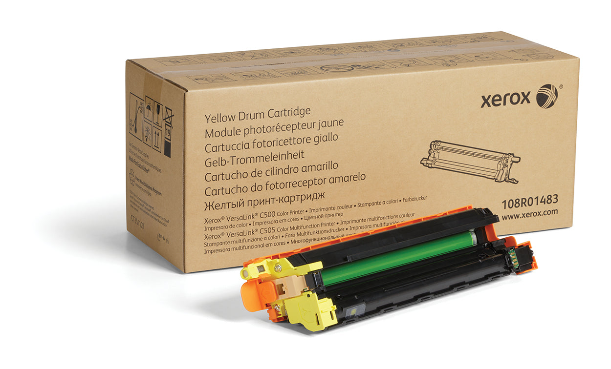 108R01483 - Xerox GENUINE XEROX YELLOW DRUM CARTRIDGE FOR VERSALINK C500/C505