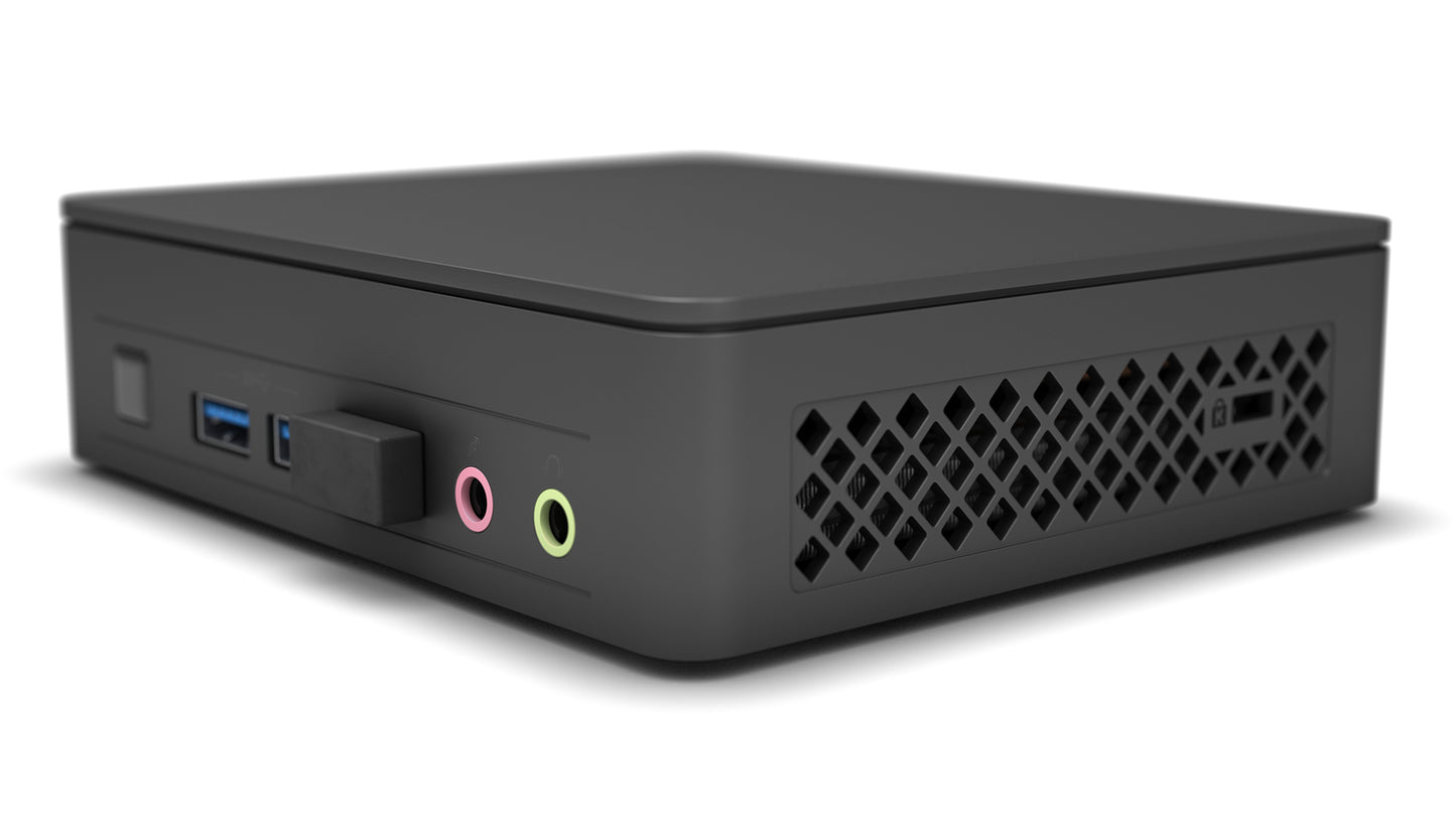 Intel NUC 11 Essential Kit - NUC11ATKPE UCFF Black N6005 2 GHz