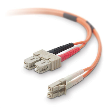 FIBER OPTIC CABLE;NETWORK CABLE - SC-MULTIMODE - MALE - LC-MULTIMODE - MALE - FI