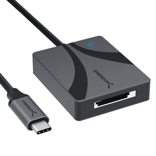 Sabrent CR-CFXA card reader USB 3.2 Gen 2 (3.1 Gen 2) Type-C Black