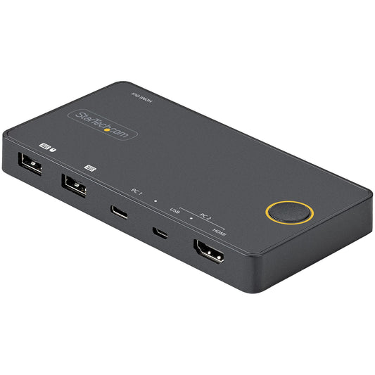 StarTech.com SV221HUC4K KVM switch Black