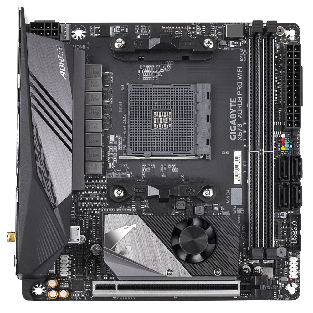 Gigabyte X570 I AORUS PRO WIFI (rev. 1.0) AMD X570 Socket AM4 mini ITX