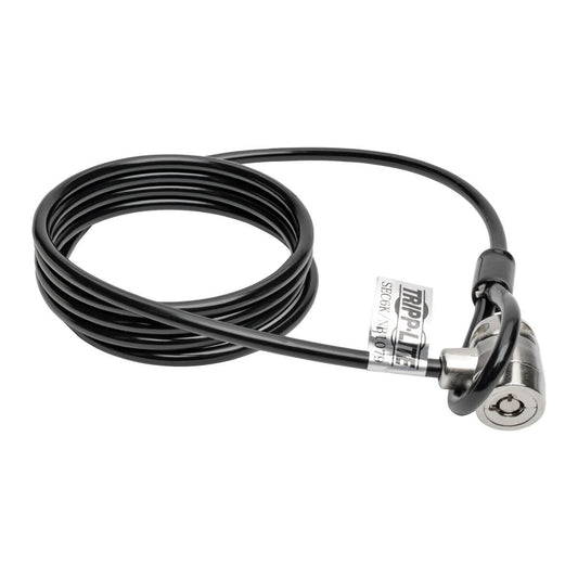 SEC6K - Tripp Lite LAPTOP SECURITY LOCK KEYED THEFT DETERRENT CABLE 6FT 6FT