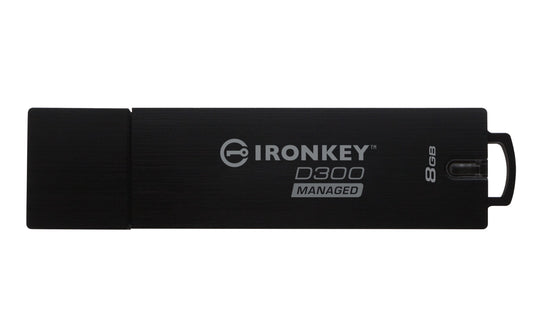 Kingston Technology IronKey D300 USB flash drive 64 GB USB Type-A 3.2 Gen 1 (3.1 Gen 1) Black