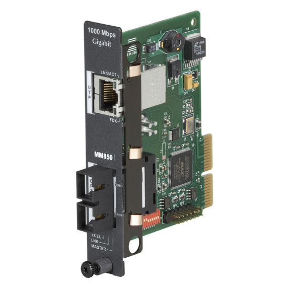 Black Box LGC5108C-R4 network media converter Internal 1000 Mbit/s 850 nm Multi-mode