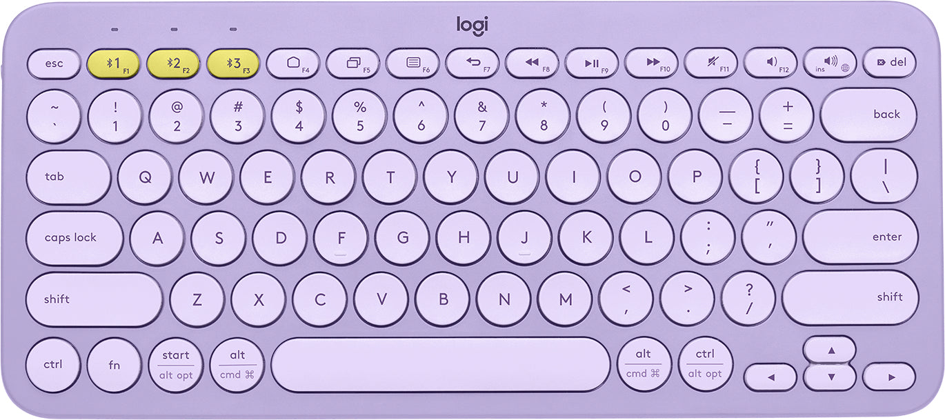 Logitech K380 keyboard Bluetooth QWERTY English Lavender