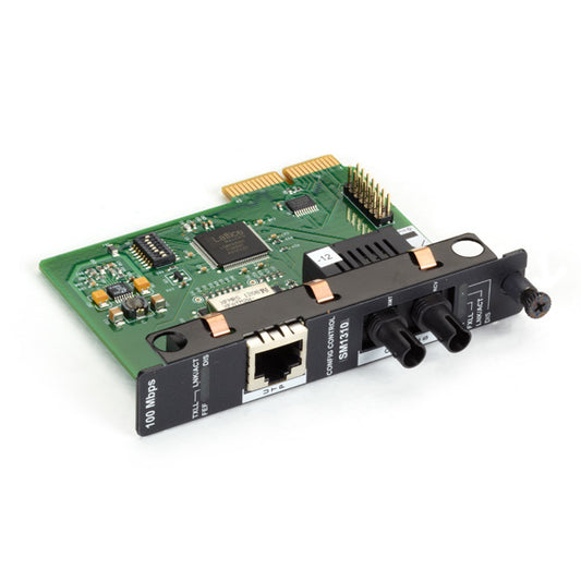FAST ETHERNET MANAGED MEDIA CONVERTER LAYER 1 100-MBPS COPPER TO 100-MBPS SINGLE