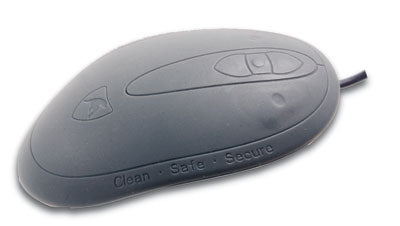 SSM3 - Seal Shield WASHABLE MEDICAL GRADE OPTICAL MOUSE - DISHWASHER SAFE (BLACK)(USB)