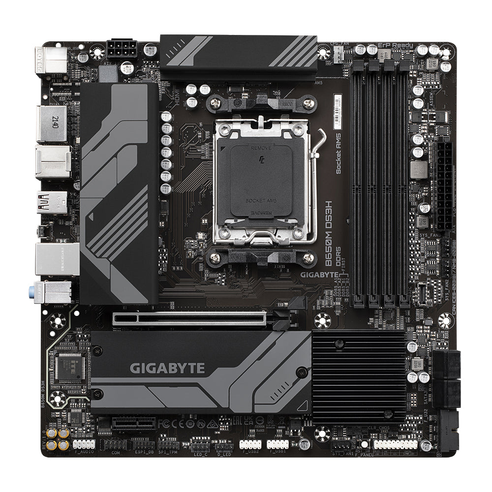 Gigabyte B650M DS3H motherboard AMD B650 Socket AM5 micro ATX