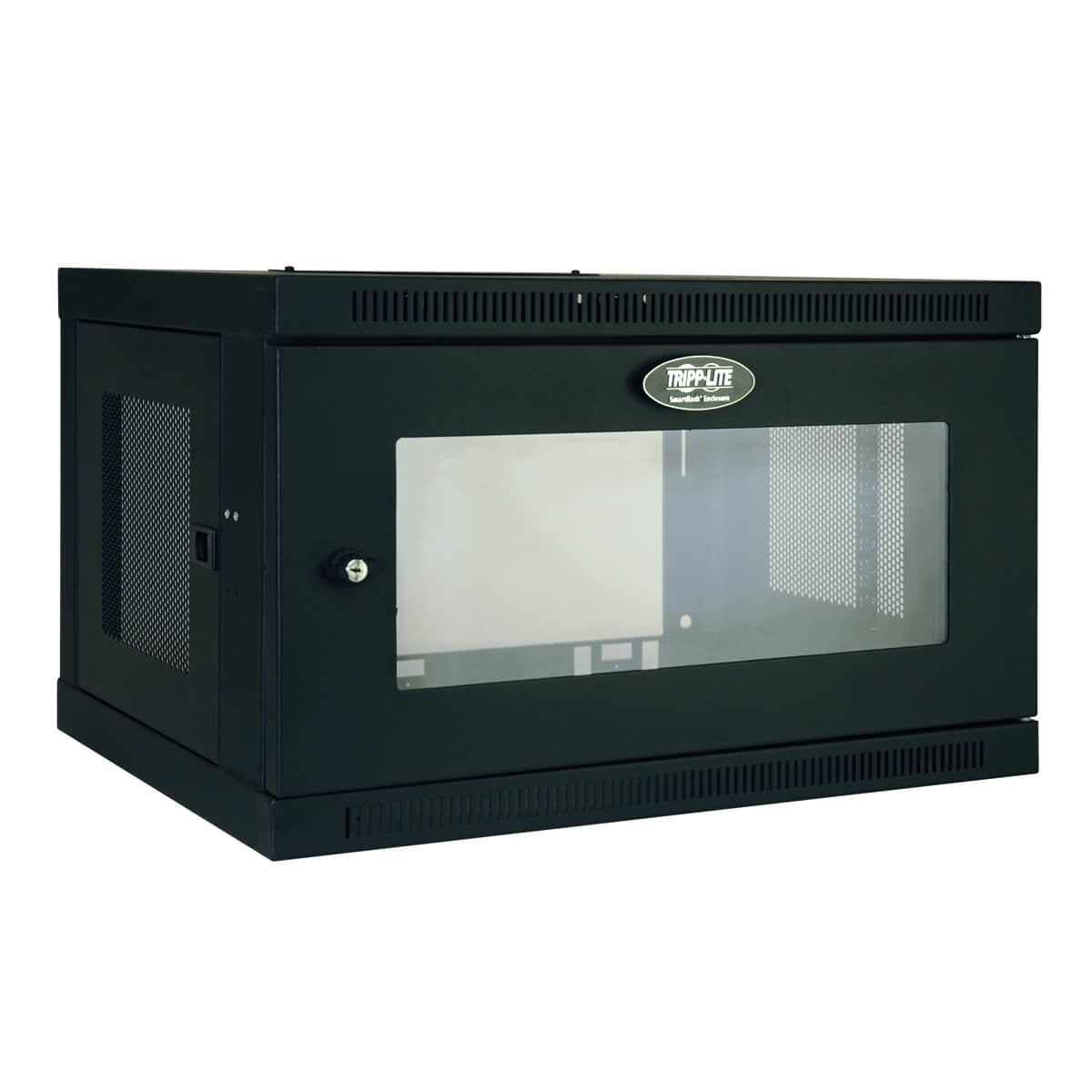 6U WALL MOUNT RACK ENCLOSURE SERVER CABINET W/ ACRYLIC WINDOW