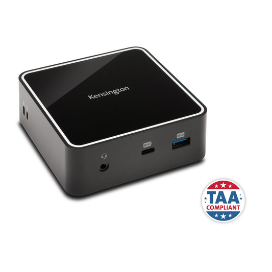 Kensington SD2400T Thunderbolt 3 40Gbps Dual 4K Nano Dock - 85W PD - Windows/macOS