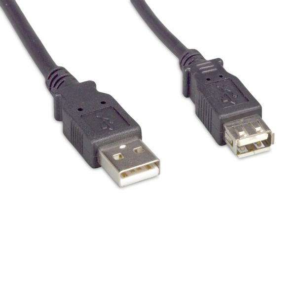 USB2.0MAFA-15F - eNet Components ENET USB 2.0 A MALE TO A FEMALE 15FT EXTENSION BLACK CABLE - LIFETIME WARRANTY