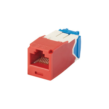 Panduit CJ6X88TGRD-24 cable gender changer RJ-45 Red