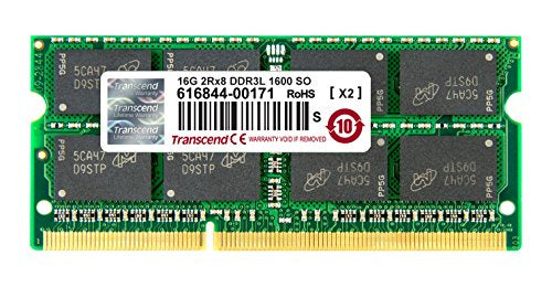 TS2GSK64W6Q - Transcend 16GB DDR3L 1600 SO-DIMM 2RX8