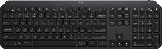 Logitech MX Keys keyboard RF Wireless + Bluetooth QWERTY English Black