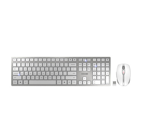 JD-9100US-1 - CHERRY BLUETOOTH OR 2.4GHZ WIRELESS, AES-128 BIT 128 ENCRYPTION (KEYBOARD & MOUSE), 104