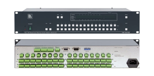 VS-1616A - Kramer Electronics 16X16 AUDIO MATRIX SWITCHER