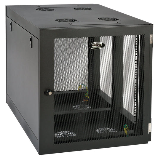 12U WALL MOUNT RACK ENCLOSURE SERVER CABINET SIDE MOUNT WALLMOUNT