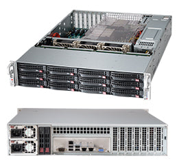 CHASSIS, BLACK 2U SC826BA LP CHASSIS W/ REDUNDANT 920W, BLACK