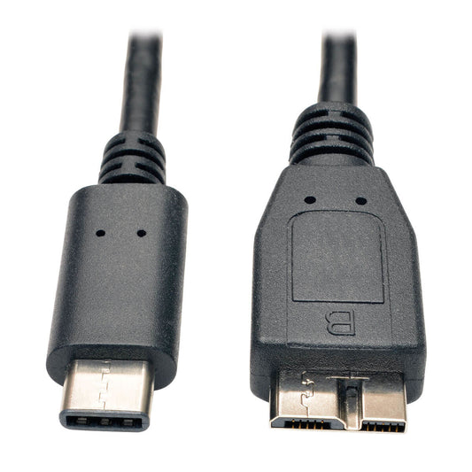 U426-003-G2 - Tripp Lite 3FT USB 3.1 GEN 2 USB-C TO MICRO-B CABLE M/M 10 GBPS FAST CHARGE
