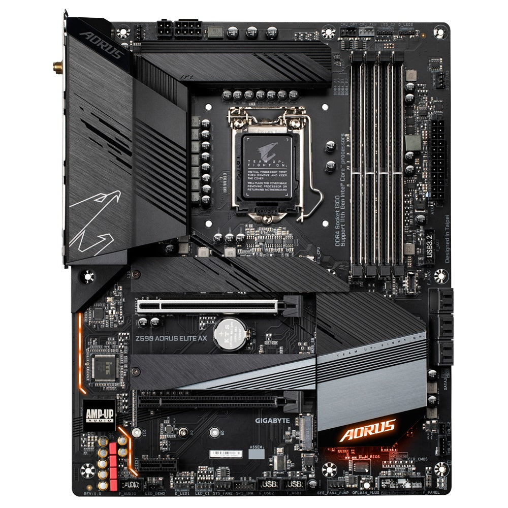 Gigabyte Z590 AORUS ELITE AX motherboard Intel Z590 LGA 1200 ATX