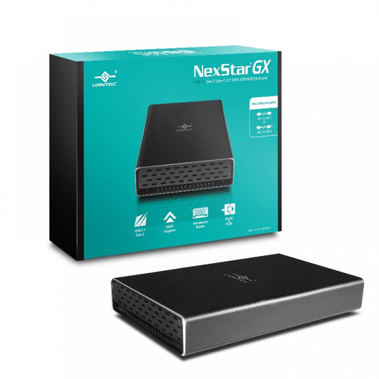NST-271C31-BK - VANTEC THE ENCLOSURE FOR 2.5 SATA SSD/HDD/HYBRID IS THE FIRST GX SERIES U