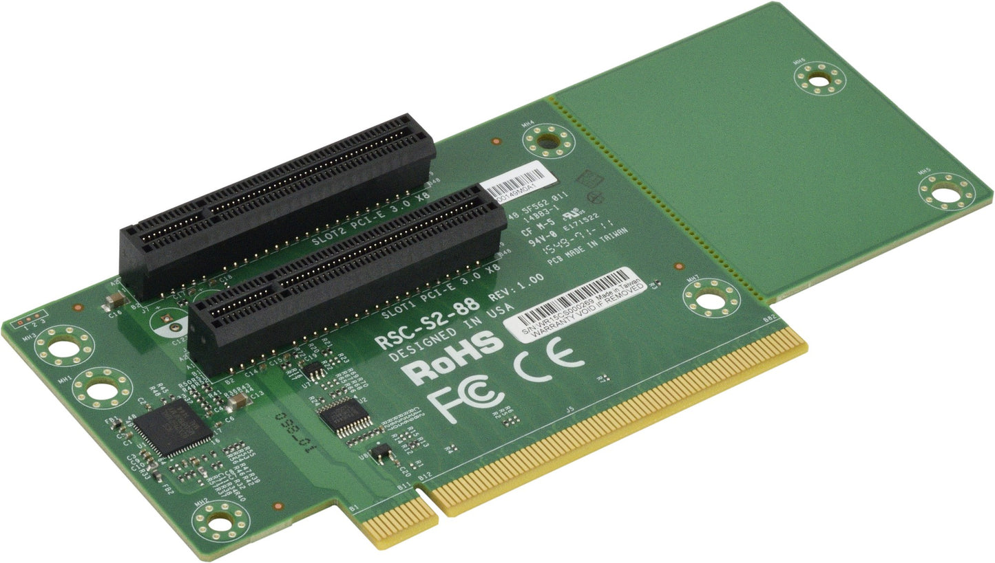 Supermicro RSC-S2-88 interface cards/adapter Internal PCIe