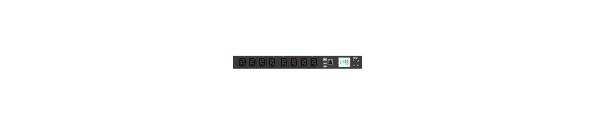 1PH, 230V AC, 16A (16A RATED); 8 OUTLETS: 8X C13 LOCKING; PLUG: IEC ...