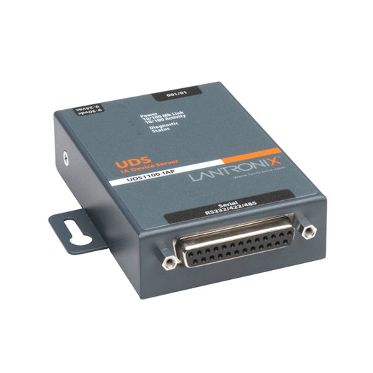 UD1100IA2-01 - Lantronix IA, SINGLE PORT, 10/100 DEVICE SERVER, W/ INTERNATIONAL PSU AND ADAPTERS