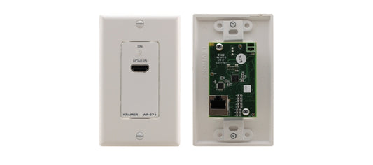 Kramer Electronics THE WP-571 IS A POC DGKAT WALL PLATE TRANSMITTER FOR HDMI SIGNALS. THE WP-571 CO