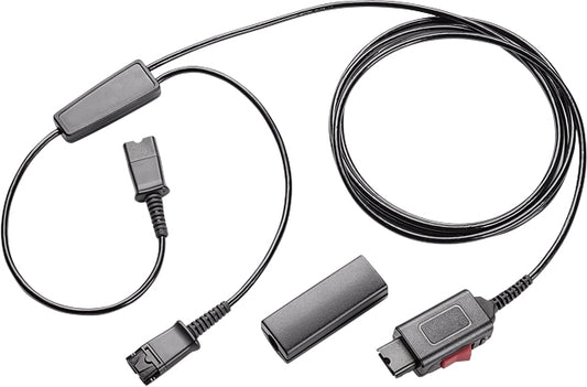 TRAINING Y-CONNECTOR CONNECTS TWO HEADSET TOPS TO A SINGLE HEADSET ADAPTER FOR T