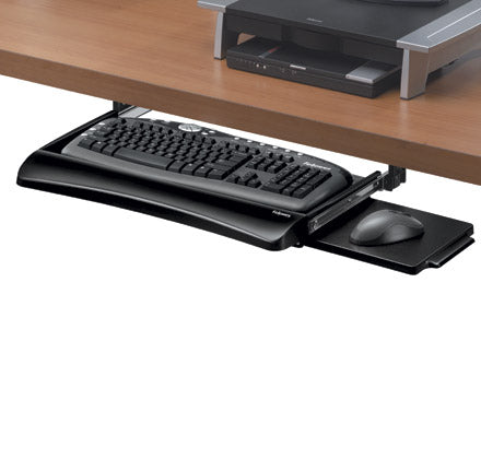 9140303 - Fellowes OFFICE SUITES UNDERDESK KEYBOARD DRAWER MOVES KEYBOARD