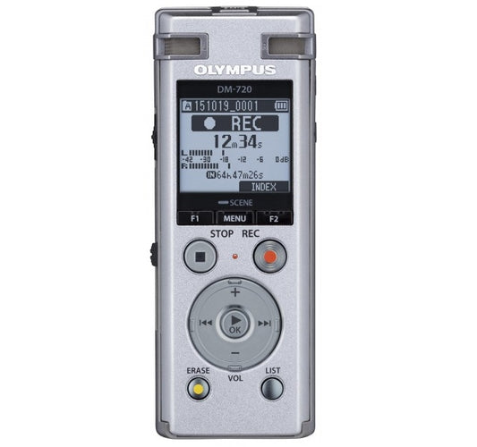 V414111SU000 - OM Digital Solutions DIGITAL RECORDER DM-720 SILVER