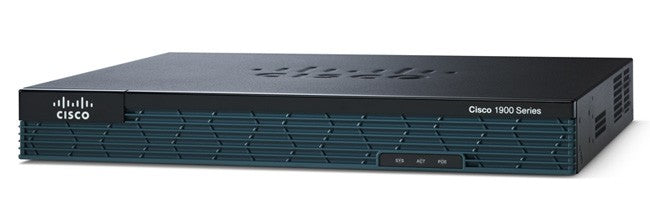 Cisco 1905 wired router Gigabit Ethernet Black