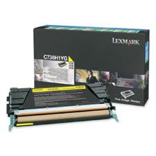 C748 YELLOW HIGH YIELD RETURN PROGRAM PRINT CARTRIDGE (10K)