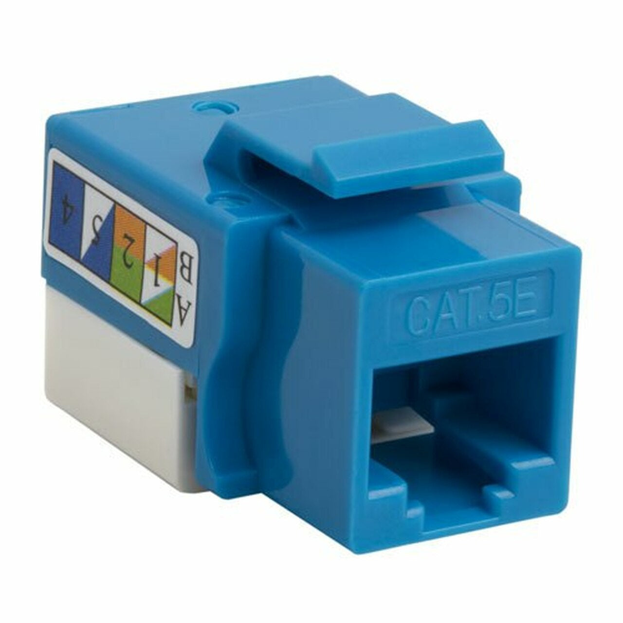 4XKJC5EBL10PK - 4XEM 10PACK CAT5E KEYSTONE JACK