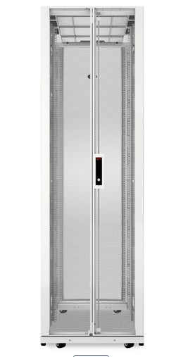 NETSHELTER SX 42U 750MM WIDE X 1200MM DEEP NETWORKING ENCLOSURE WITH SIDES WHITE