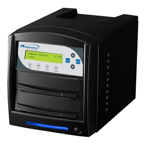 SHARKNET-1T-DVD-BK - Vinpower Digital SharkNet Network Capable DVD CD Duplicator with USB 3.0 + 320GB HDD Model