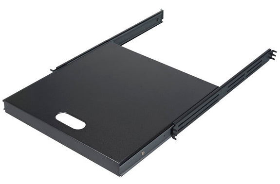 19" IT RACK SOLID SHELF - 1U, SLIDING, 36"D, 4-POINT MOUNT, GSA, TAA