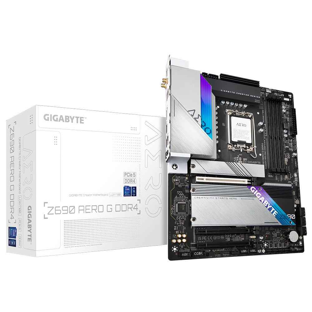 Gigabyte Z690 AERO G DDR4 motherboard Intel Z690 LGA 1700 ATX