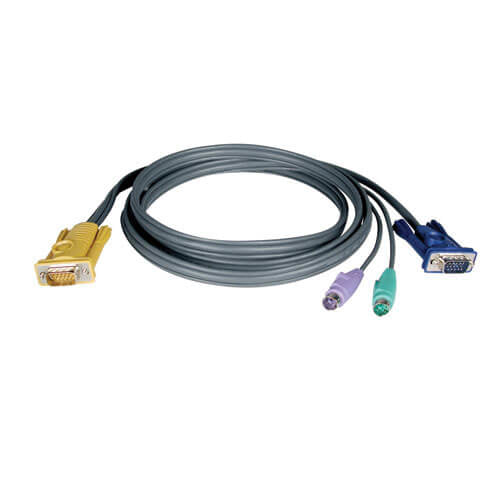 15FT PS/2 CABLE KIT FOR KVM SWITCH 3-IN-1 B020 / B022 SERIES KVMS 15FT