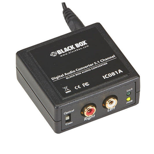 DIGITAL AUDIO CONVERTER - 5.1 CHANNEL, GSA, TAA