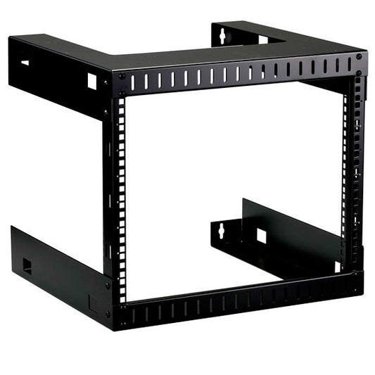 WALLMOUNT RACK - 8U, M5 SQUARE HOLES, 150-LB. CAPACITY, TAA