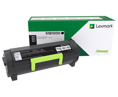 Lexmark 51B1000 toner cartridge Original Black 1 pcs