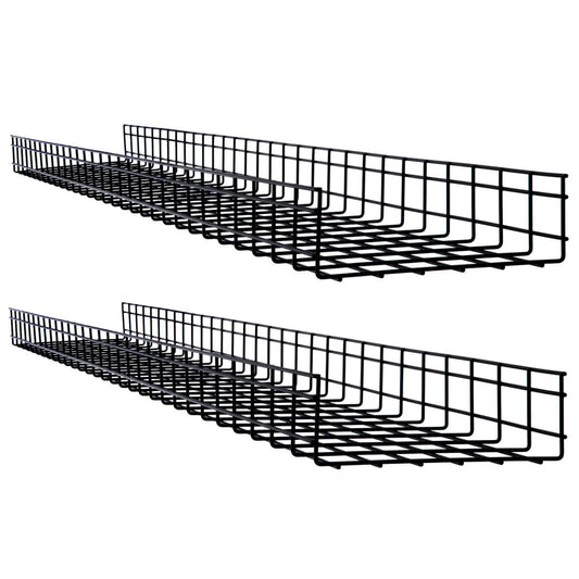 Tripp Lite SRWB12410X2STR cable tray Straight cable tray Black