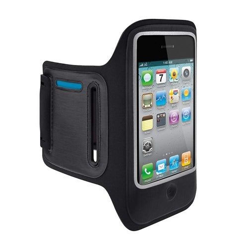 Belkin DualFit Armband mobile phone case 3.5" Black