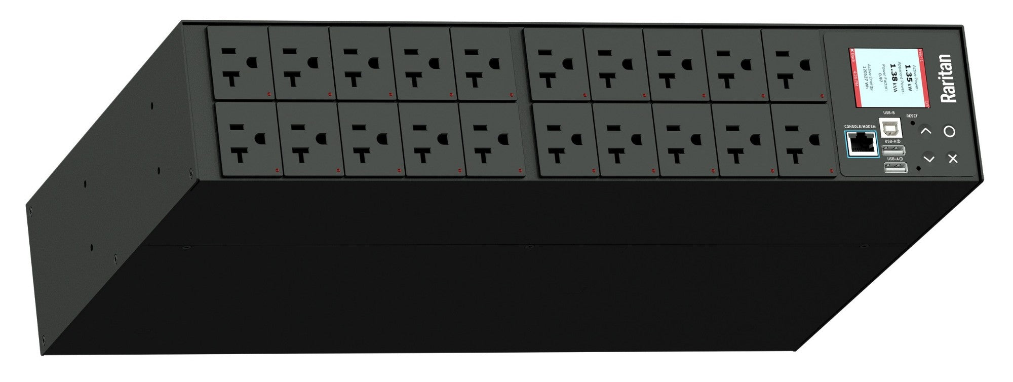 1PH,120V AC,20A (16A RATED);20 OUTLETS: 20X NEMA 5-20R;PLUG: NEMA 5-20P ...