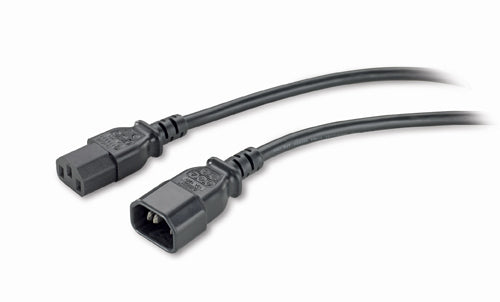 APC POWER CORDS , INPUT CONNECTIONS: IEC-320 C14 , CORD LENGTH: 2 FEET ( 0.61 ME